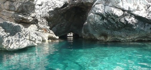 Blue cave